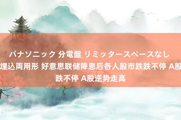 パナソニック 分電盤 リミッタースペースなし 露出・半埋込両用形 好意思联储降息后各人股市跌跌不停 A股逆势走高